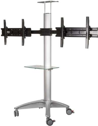 Подставка для телевизора Arm Media PT-STAND-15, 26-55", напольный, наклон,  серебристый [10242]